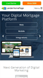 Mobile Screenshot of lenderhomepage.com
